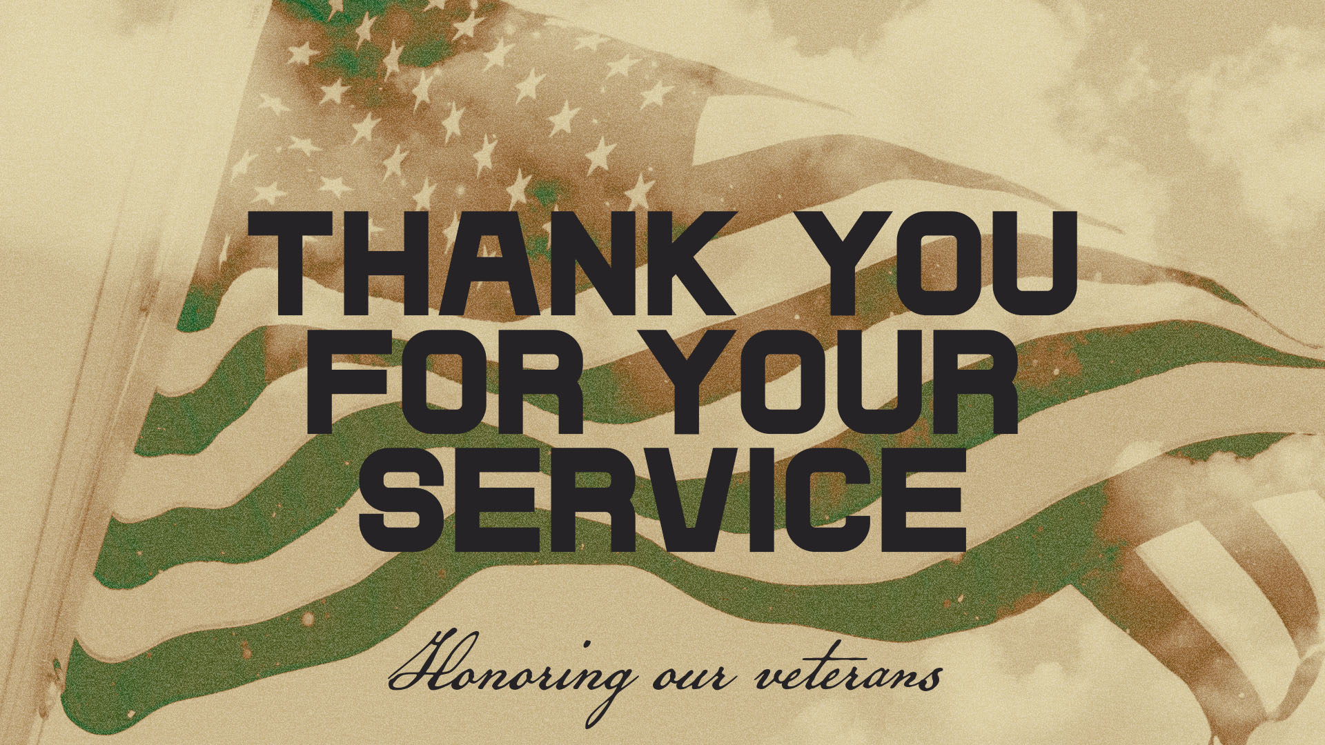 Thank You For Your Service Veteran's Day Stills