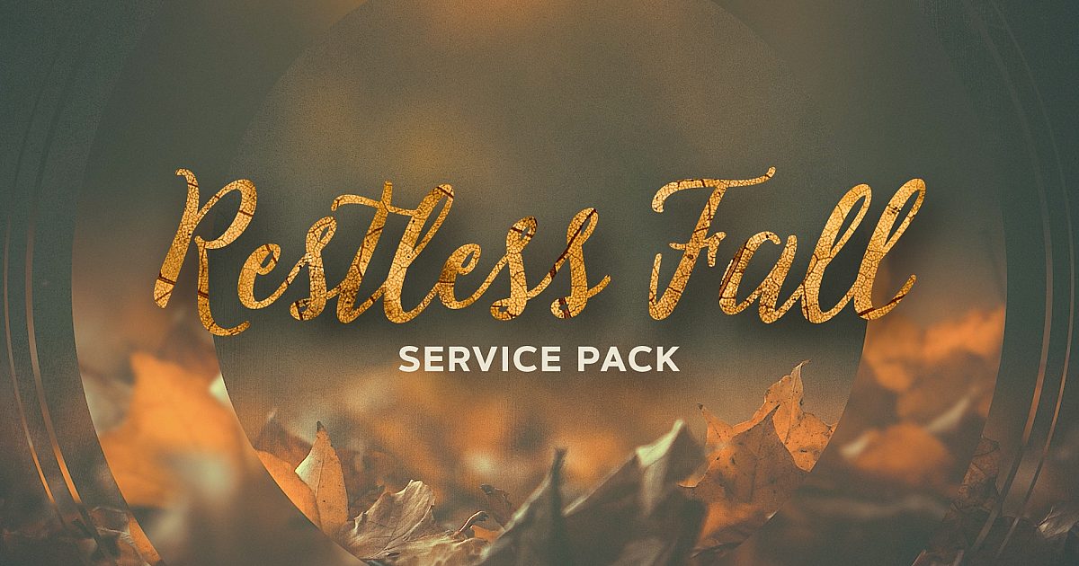 Fall Service Patch Restless Fall Service Pack