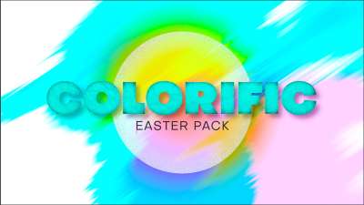 Colorific Easter Title Pack