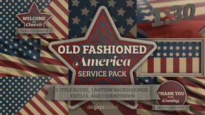 Old Fashioned America Service Pack