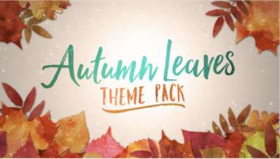 Autumn Leaves Theme Pack