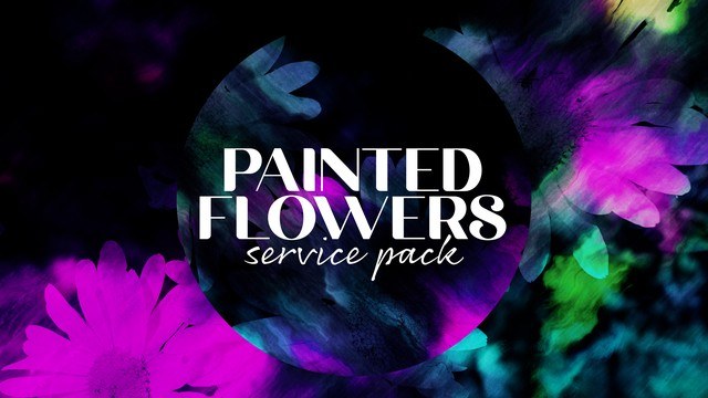 Painted Flowers Collection