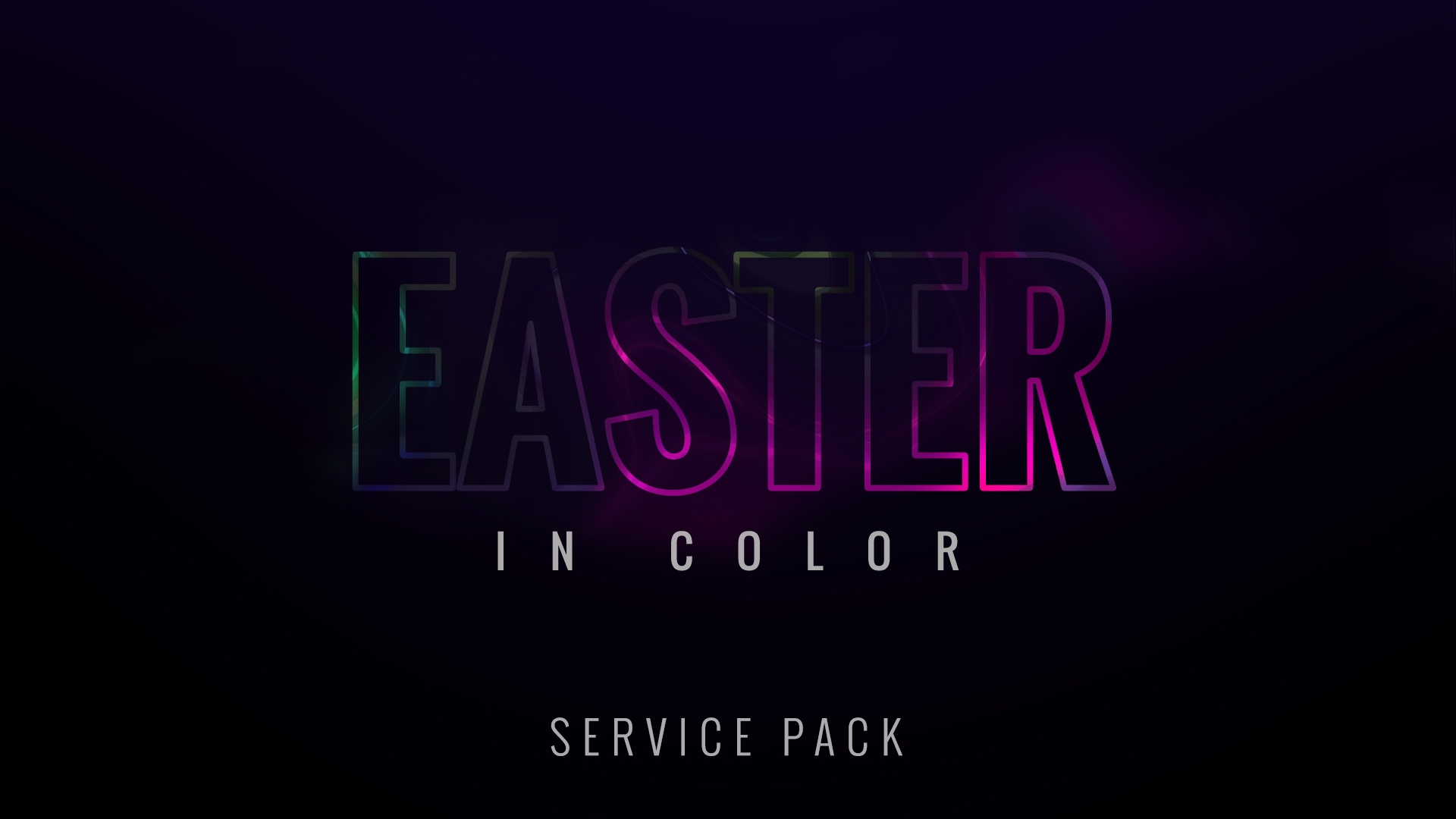 Easter In Color Service Pack