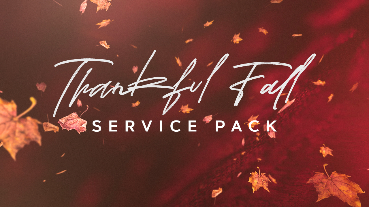 Thankful Fall Service Pack